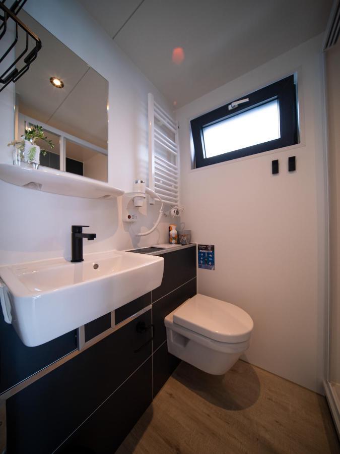 Houseboat Mookerplas Middelaar Bagian luar foto